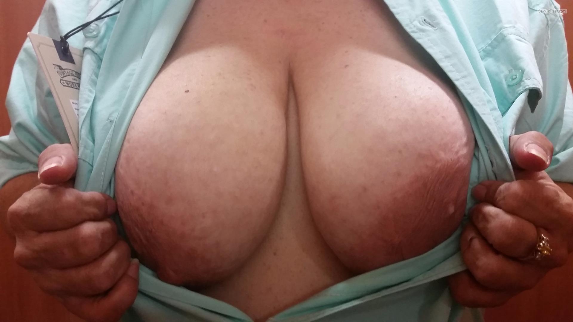 Tit Flash: My Friend's Big Tits - Bustyandtasty from United States